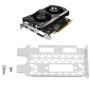 YINETTECH Support discret 8 cm compatible avec carte graphique ZOTAC GTX1050 GTX1050Ti GTX1650 LP