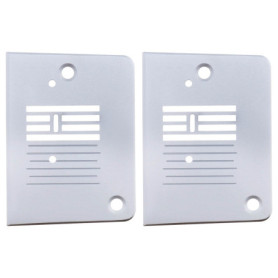 VGOL 2pcs Plaque à Aiguille Remplacement pour Machine à Coudre Compatible avec Singer 1105 1106 1107 1109 1116 1120 1130 1304 Pl