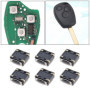VGOL 10pcs Boutons de Porte-clés à Distance Remplacement Compatible avec Renault Clio Kangoo Megane Modus Twingo Traffic Master 