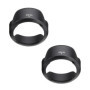 VGOL 2 Pièces EW-53 Pare-Soleil en Plastique pour Objectif d'appareil Photo Pare-Soleil de Remplacement d'objectif d'appareil Ph