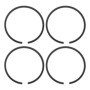 VGOL 4x Segments de Piston 49 X 1,5 Mm Pièce de Rechange 1127 034 3006 Compatible avec Stihl TS400 Compatible avec Stihl TS350 T