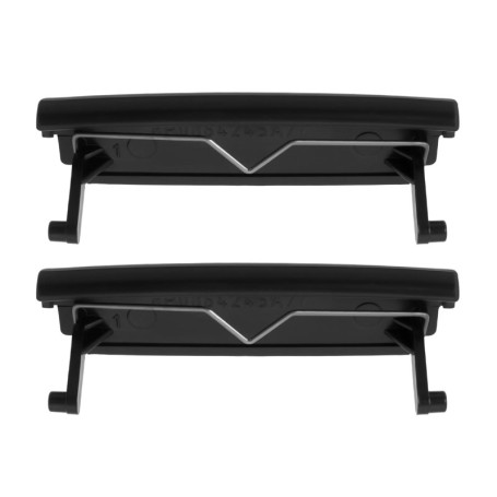 VGOL Lot de 2 clips de loquet de couvercle de console centrale de voiture compatibles avec Audi A3 8P 2003-2012 OE 8P0864245P 70