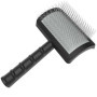 berjalan 1 Brosse à Lisser Ferme pour Chiens - Brosse à Lisser Extra Longue pour Chien de Grande Taille, Brosse MéTallique et Dé