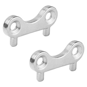 Giyofom 2 PièCes Clé de Bouchon de Gaz de Bateau en Acier Inoxydable Gaz RéServoir de Carburant Outil de Remplissage Accessoires