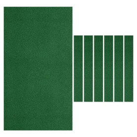 Haptufer Tissu de feutre pour tables de billard de 8 pieds, protecteur de billard avec 6 bandes de tissu utilisées pour les club