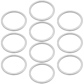 eMagTech Lot de 10 Bagues de Réduction de Scie de 25,4 à 22,2 mm Bagues D'alésage de Lame de Scie Rondelles de Bagues Entretoise