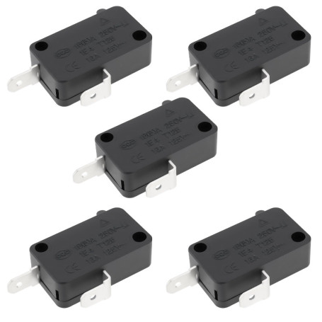 eMagTech 5x Micro-interrupteurs de Remplacement HK-14 16(5) A 250VAC pour Applications Multiples