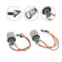 OVNSHVN Mini moteur sans balais DC 7-24 V, 100 000 min, roue à grande vitesse en alliage d'aluminium CNC, ventilateur de canal, 