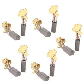 NISHZHU 1 Paire de Balais de Charbon 999054 Remplacer pour Dv14Dsl Dv14Dl Ds18Dsl Ds18Dsal Ds18Dmr Ds18Dl Ds14Dsl Ds14Dsal Ds14D