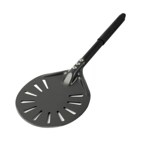 Giyofom Pelle à Pizza Tournante avec Long Manche en Aluminium Antiadhésif pour Pelle à Pizza, Palette Résistante Aux Rayures