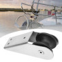 Comphic Accessoires pour Bateaux Rouleau d'ancrage D'Étrave Support d'ancrage en Acier Inoxydable Rouleaux D'Étrave à Lancement 