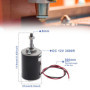 eMagTech 30W CW/CCW Aimant permanent DC 12V Moteur 3500RPM Moteur à engrenage électrique réversible Haute vitesse à faible bruit