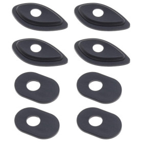 eMagTech Lot de 8 adaptateurs de clignotants avant et arrière pour moto compatibles avec Honda MSX125 MSX125SF CBR600RR CBR900RR