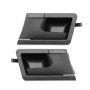 1 Paire de Poignées de Porte Intérieure Avant de Voiture Gauche et Droite Compatible avec Transporter T4 1990-2002 701837020U71 