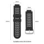 1 bracelet en silicone à fermeture rapide avec tournevis compatible avec les traqueurs d'activité Garmin Approach S2/S4, 135-215
