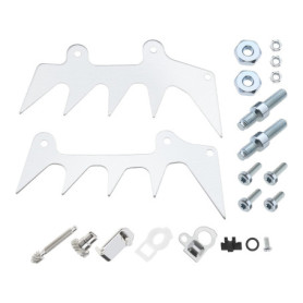 ECSiNG Lot de 21 pointes de pare-chocs pour chien compatibles avec tronçonneuse Stihl MS660 MS460 MS440 066 064 046 044 avec ten