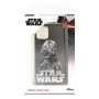 Housse pour TCL 40R 5G Officiel Star Wars Dark Vader Fond Noir pour protéger votre téléphone Coque TCL Silicone Transparent Flex