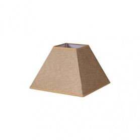 Abat-jour E27 marron 30 x 13 x 22 cm idéal pour décoration intérieure et ambiance