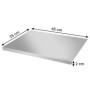 Tescoma Planche en acier inoxydable 45 x 35 cm