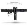 GudGmtoy Plastique Ceinture réglable pour canne à pêche - Pour le surf, le moulage, le kayak, la pêche, les cuissardes