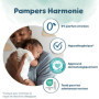 Pampers Harmonie Couches Taille 5, 19 Couches, 11kg-16kg, Protection Douce De La Peau Avec 100% D’Absorption Pampers
