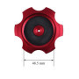 Bouchon de Réservoir, 48.5mm CNC Bouchon Reservoir de Carburant vanne de Purge Cap, Bouchon de Couvercle de Réservoir de carbura