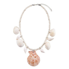 Boland- Kette 51031 Collier sirène avec Coquillages et Perles pour Adulte, Femme, 10203571, Multicolore, Taille Unique