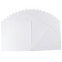 Florence Papier Cartonné Blanc Rugueux - 30,5 x 30,5 cm - 20 feuilles - 216 g/m² - Papier pour Scrapbooking, Carterie, Perforati