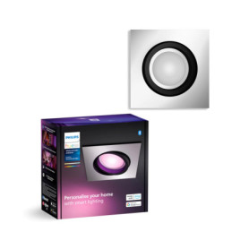 Philips Hue White & Color Ambiance Centura angled downlights 1 pack, plafonniers à intensité variable, contrôle intelligent de l