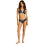 Calvin Klein Bas de Bikini Femme Bikini Slip, Bleu (India Ink), L