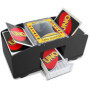 Vonsera Mélangeur de Cartes Électronique Automatique, Trieur pour 1 à 2 Jeux, Distributeur de Cartes pour Jeux de Type UNO, Poke