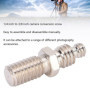 Adaptateur mâle 1/4" vers 3/8", filetage pour trépied d'appareil photo, vis de conversion pour trépied, rotule, monopode, plaque