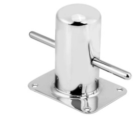 Mors d'amarrage de borne de Croix de Bateau, Taquet d'amarrage de borne de Bateau d'acier Inoxydable pour Le Yacht Marin 120mm *