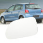 Konuooer Rétroviseur chauffant pour Polo 9N 2005-2009, Verre rétroviseur extérieur en verre asphérique miroir rétroviseur compat