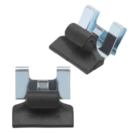 Anlseiod 2x Crochet pare Soleil Arrière Scenic 3 et Grand Scenic 3 964000020R Accroche Soleil Arrière pour Visière Voiture Grand