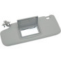 Pare-Soleil de Voiture Pare-Soleil Gauche avec Miroir adapté for Chevrolet Aveo 2012 2013 2014 Gris Visières de Soleil