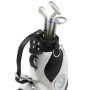TRIXES Nouveauté Porte-Stylo en Forme de Sac de Golf avec Stylos en Forme de Clubs de Golf et Horloge