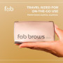 Fab Brows Beautiful Brows FAB BROWS KIT DUO - BRUN CLAIR & BRUN MOYEN - Light Brown & Medium Brown