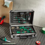 Brüder Mannesmann Tools Set Tool Box, 1 Piece, M29067, Noir