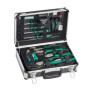 Brüder Mannesmann Tools Set Tool Box, 1 Piece, M29067, Noir