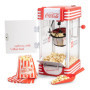 Salco 428018 Machine à Pop-Corn SNP-27CC, Acier Inoxydable, Rouge
