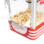 Salco 428018 Machine à Pop-Corn SNP-27CC, Acier Inoxydable, Rouge