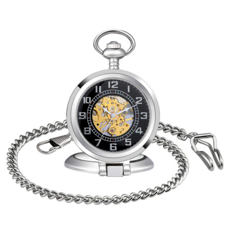 MICGIGI Montre de Poche mécanique à remontage Manuel pour Homme/Femme