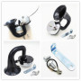 YIYIDA Klaxon électrique pour voiture Car Horn Noir 150DB Voiture Corne Voiture Corne air klaxon camion corne haut-parleur d'esc