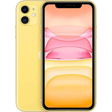 Apple iPhone 11, 128Go, Jaune (Reconditionné)