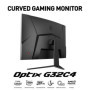 msi Optix G32C4 80 cm (31.5") 1920 x 1080 Pixels Full HD Incurvé Mat Noir