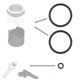 Joint de kit d'entretien de café Snapworld adapté à Krups EA XP ES et Rowenta pour l'ensemble de piston de piston du groupe d'in