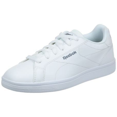 Reebok Mixte Royal Complete Clean 2.0 Chaussure de Tennis, White/Collegiate Navy/White, 35 EU