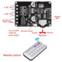 DollaTek Bluetooth 5.0 Amplifier Board 20W 30W 40W Module stéréo Récepteur audio numérique sans fil double canal avec télécomman
