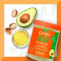 CANTU - Gel coiffant hydratant à l'avocat sans alcool - Femme - 524 g - Définition forte et nutrition sans effet cartonné